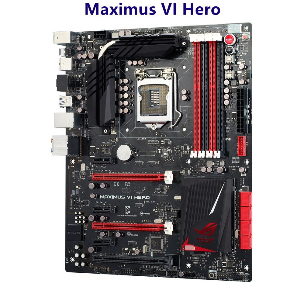 Настольная материнская плата Z87 Z87M LGA 1150 Core i7 i5 i3 DDR3 USB3.0 для asus Maximus VI Hero