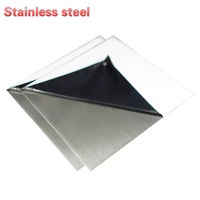 newest 304 stainless steel fine polished plate stainless steel sheet 100 x 100mm 200 x 200mm