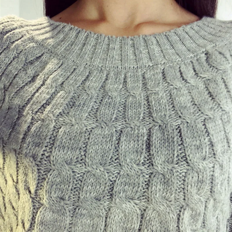 Осенне-зимний женский свитер пальто с длинным рукавом корейский стиль джемпер