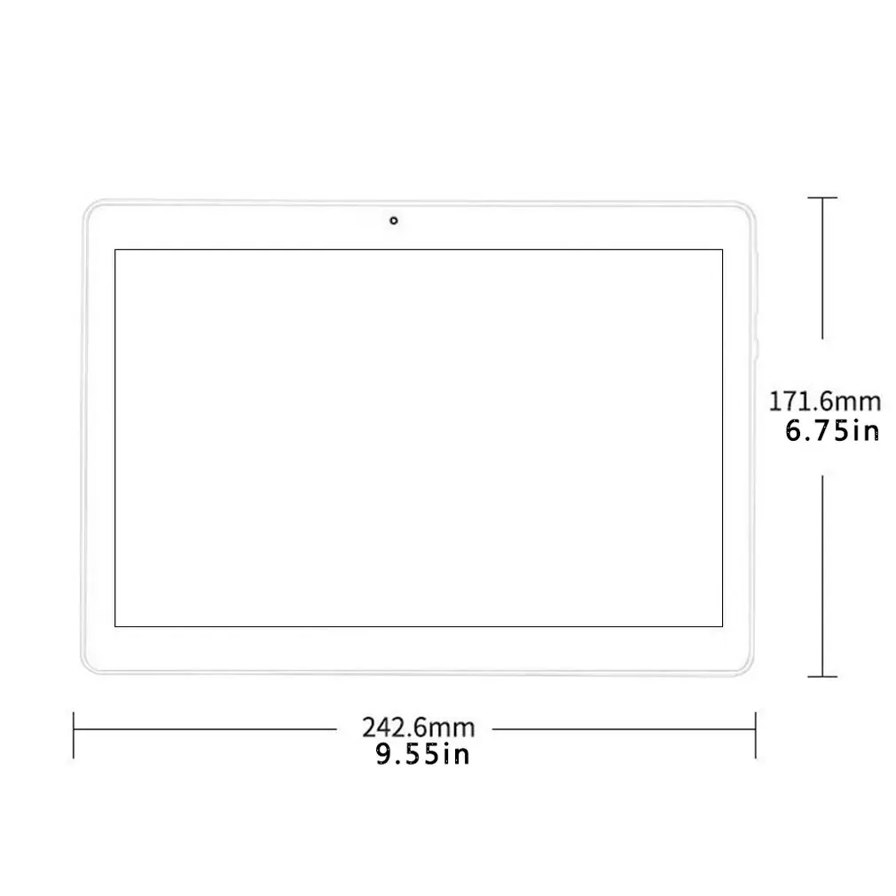 10.1 Inch Android 8.1 Tablet Mtk6580 Wifi Ips High Definition Screen Smart Gravity Sensor |