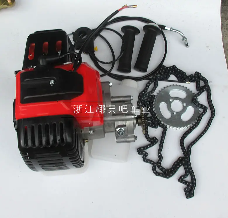 4 тактный 49CC бензиновый моторизованный байк внедорожник двигатель велосипеда