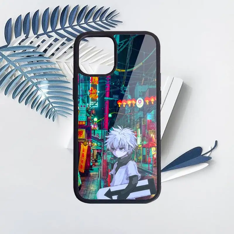 

hunter x hunteranime manga Phone Case PC for iPhone 11 12 pro XS MAX 8 7 6 6S Plus X 5S SE 2020 XR Luxury brand shell funda