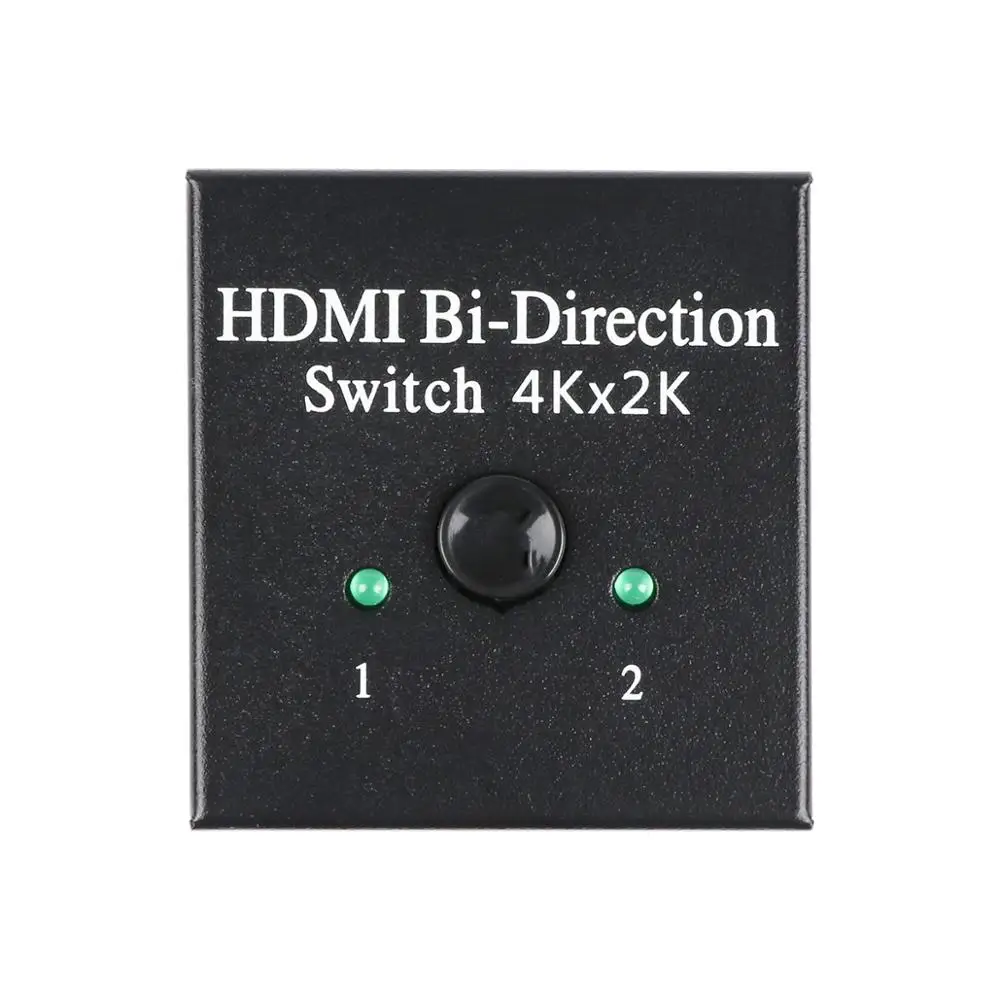 2 портовый HDMI двунаправленный коммутатор 2x1 1x2 разветвитель селектор 3D Поддержка
