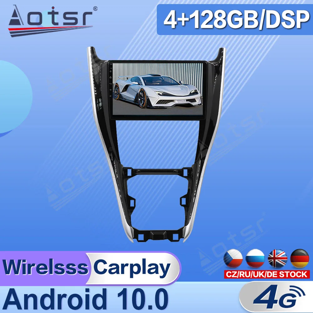 

Android For Toyota Harrier 2013 2014 2015 - 2017 Tape Radio Car Multimedia Stereo Player Recorder Video GPS Navi Head Unit DPS