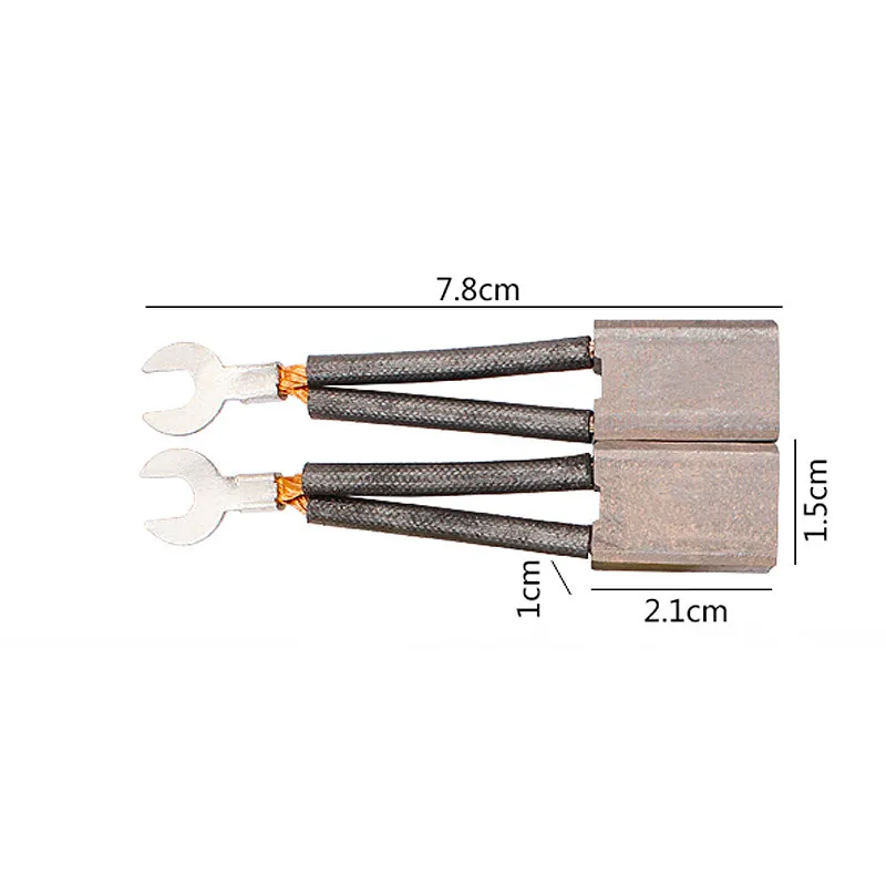 Двигатель постоянного тока угольные щетки коллекторный двигатель 2 1 0 5 см