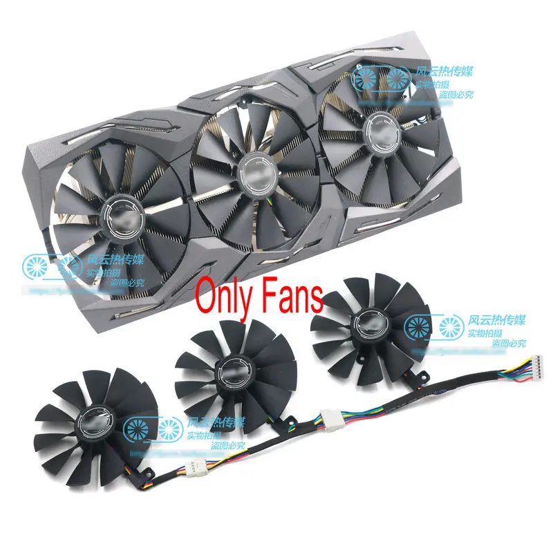 Вентилятор Охлаждения видеокарты ASUS ROG STRIX RTX2060, RTX2060S, RTX2070, T129215SH, T129215SL