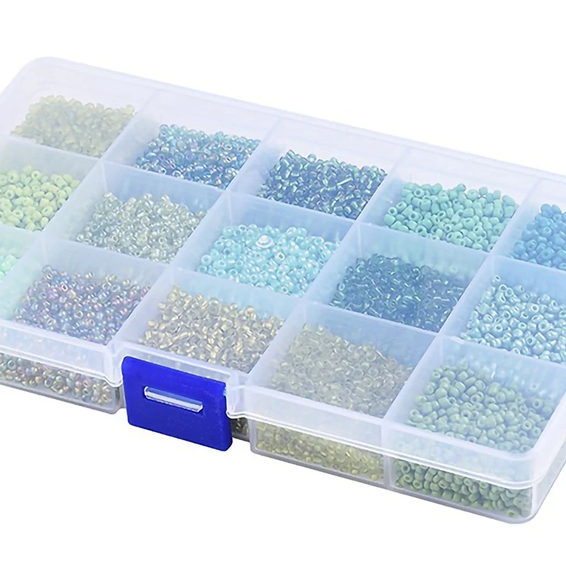 

Multi-Specification Green Glass Rice Beads Diy Handmade Glass Seed Beads Beaded Bracelet Jewelry Accessories