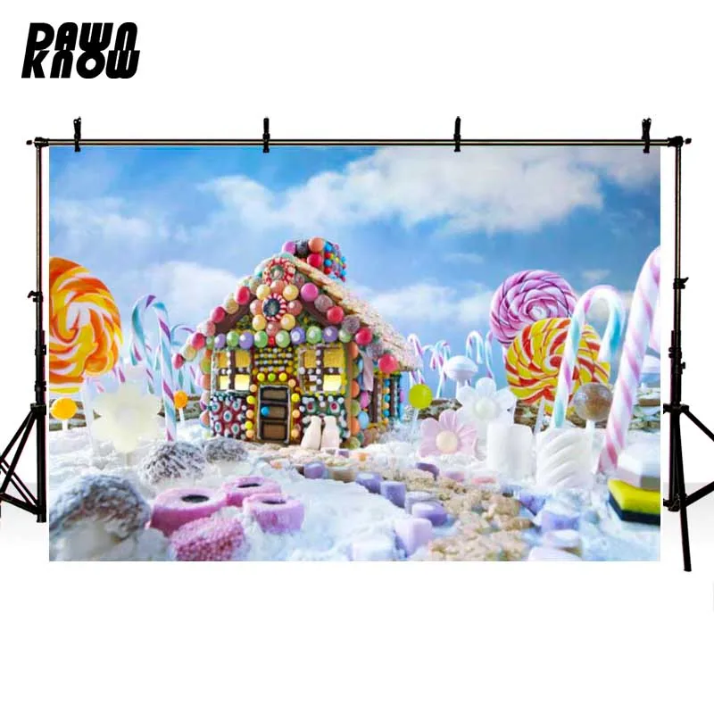 DAWNKNOW по индивидуальному заказу Рождественская тема Виниловый фон для фотосъемки