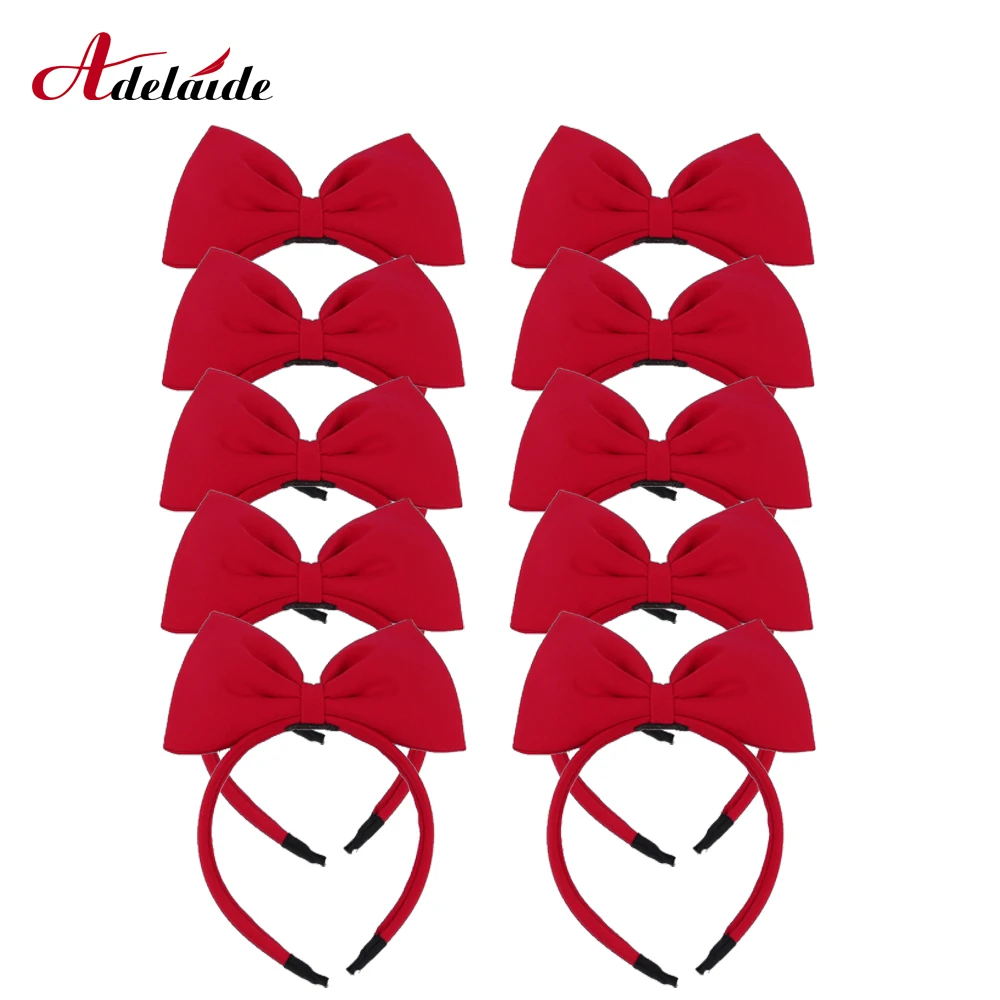 Белоснежка яркий красный бант повязка на голову снежные шпинды художественная