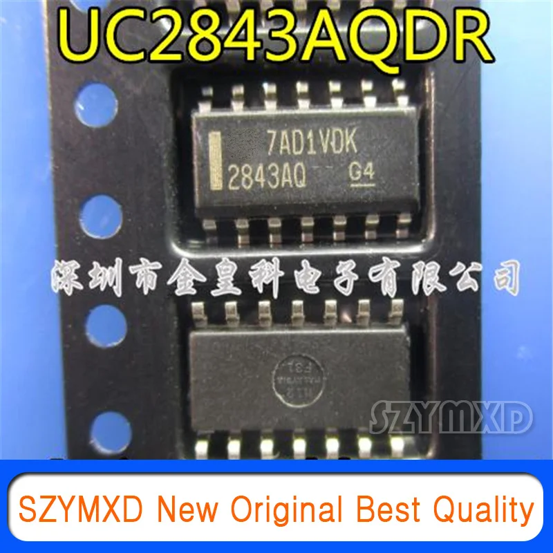 

10Pcs/Lot New Original UC2843AQDR Offline Isolated DC/DC Controller And Converter SOIC14 Chip In Stock