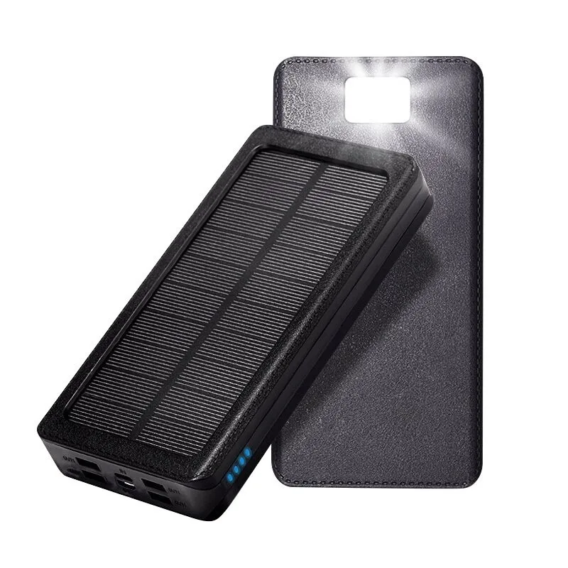 50000mAh Большая емкость портативный внешний аккумулятор солнечная батарея