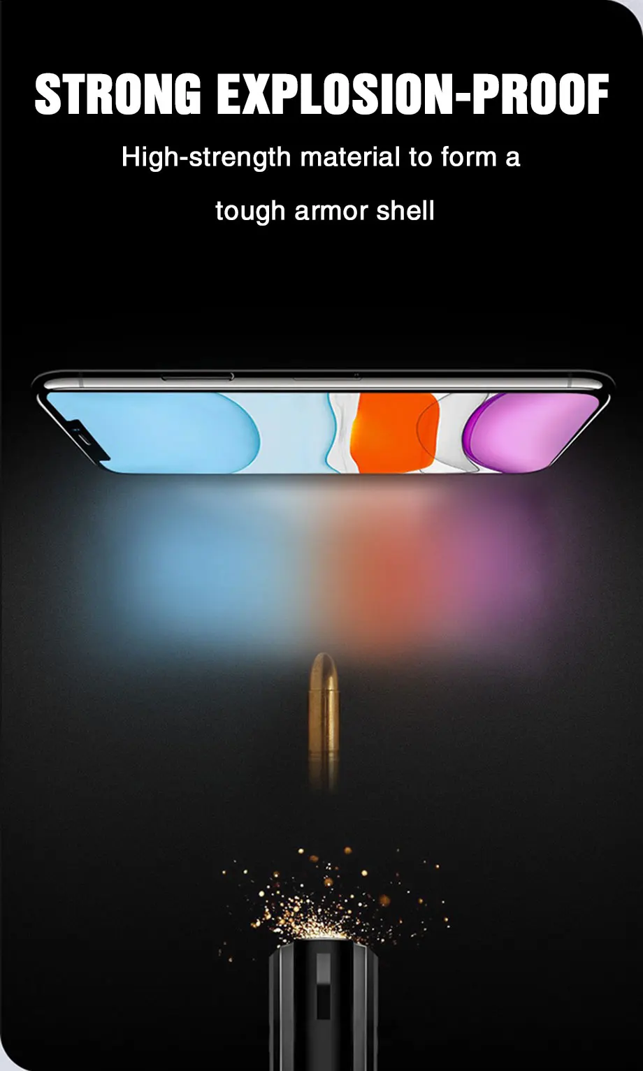 300D защитное стекло на iPhone 11 Pro X XS MAX 11 стекло полное покрытие iPhone 11 Pro Max XR защита экрана закаленное стекло