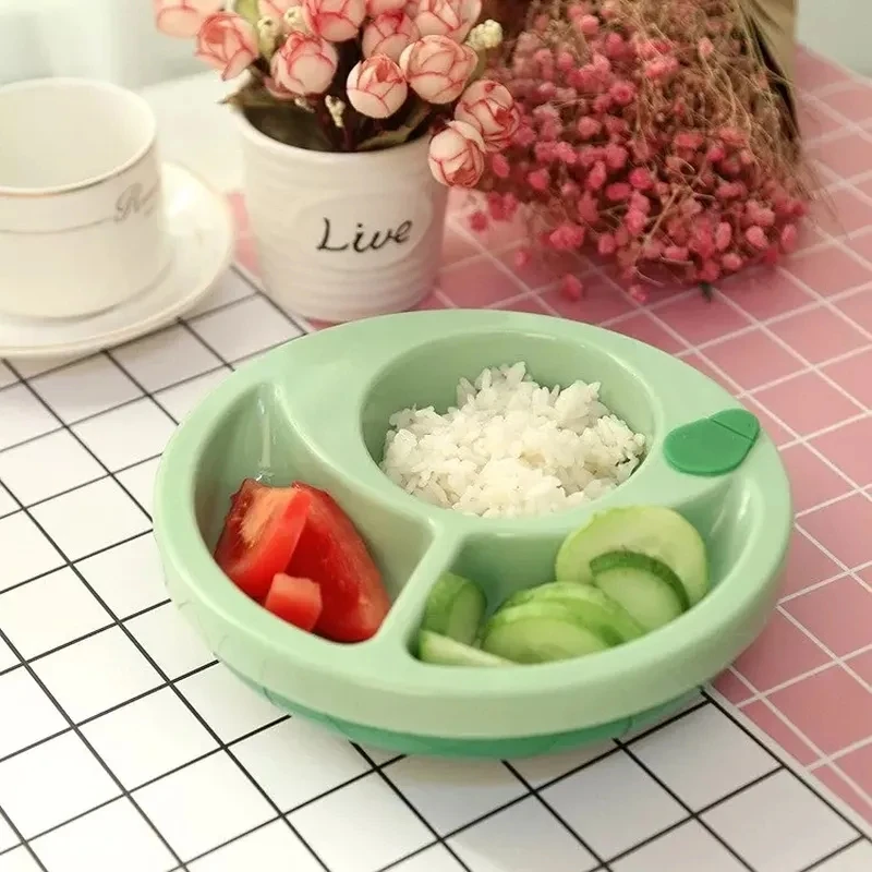 

Baby Insulation Bowls with Silcone Suction Water Injection Keep Food Warm Container Tableware Children Feeding Non-slip Dish