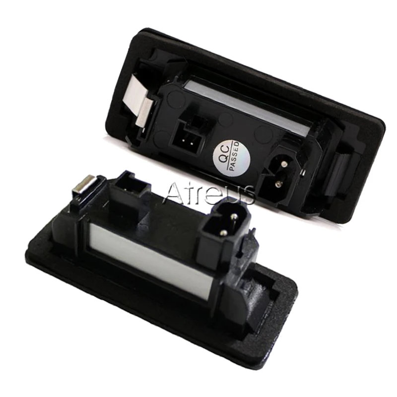 2x автомобиль светодиодный номерные знаки светильник лампа 12v Белый для BMW E90 E92 E93