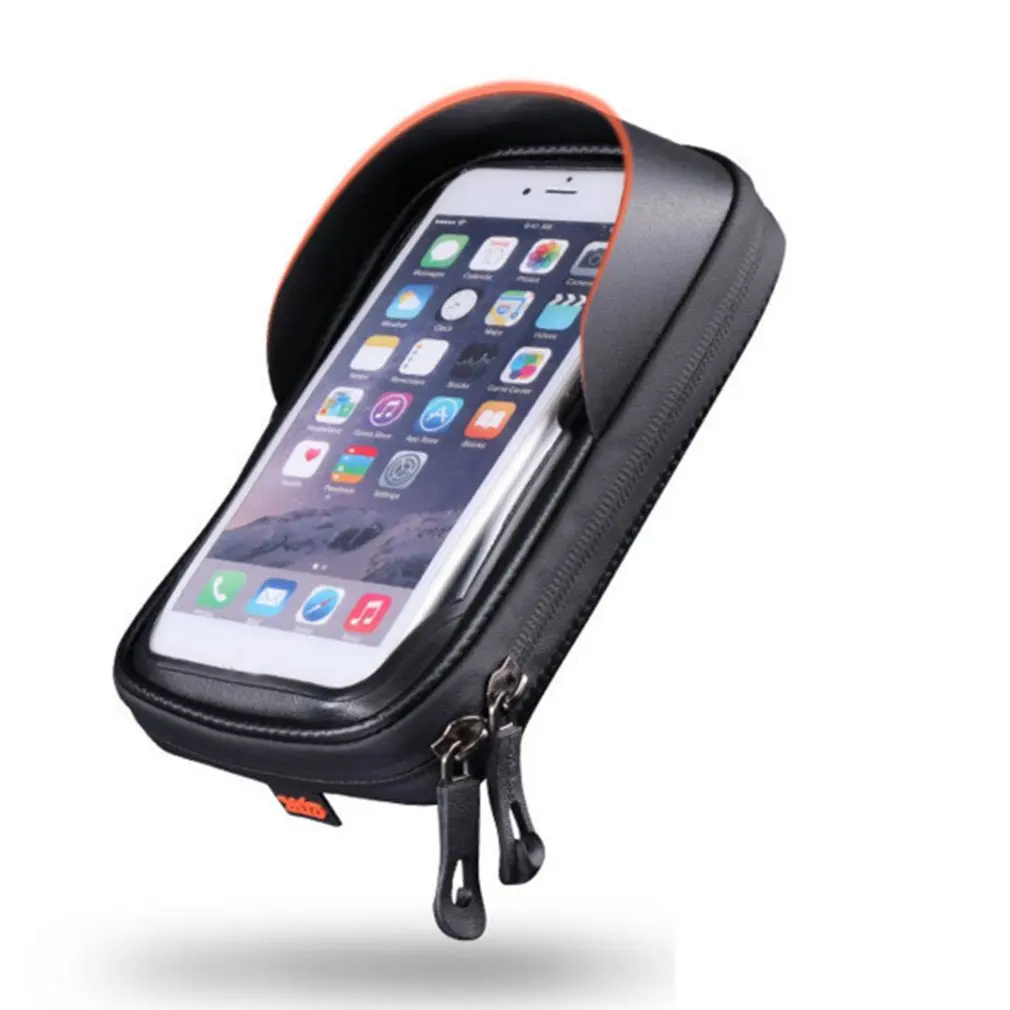 Bag mobile phone bracket package navigation bicycle riding equipment accessories universal front bag | Спорт и развлечения