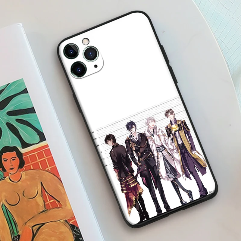 Touken ranbu аниме ookurikara для IPhone Se 6 6s 7 8 Plus X XR XS 11 12 Mini Pro Max стеклянный ТПУ силиконовый