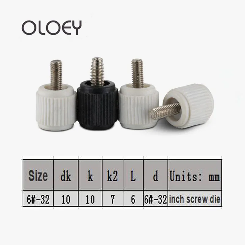 

Чехол для компьютера пластиковый с крестообразной головкой, 6-32 дюйма, 10 шт.