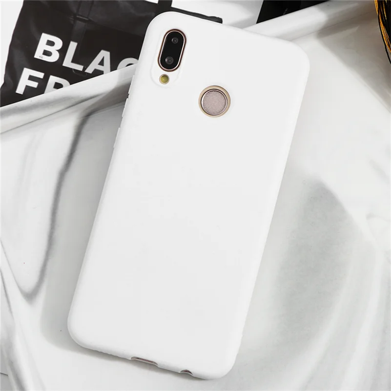 white Матовый ТПУ чехол для huawei P30 P20 P8 P9 P10 Коврики 10 20 30 Lite рro Nova 3 3i 4 5 P Smart Мрамор чехол "Ананас" Coque - Цвет: white
