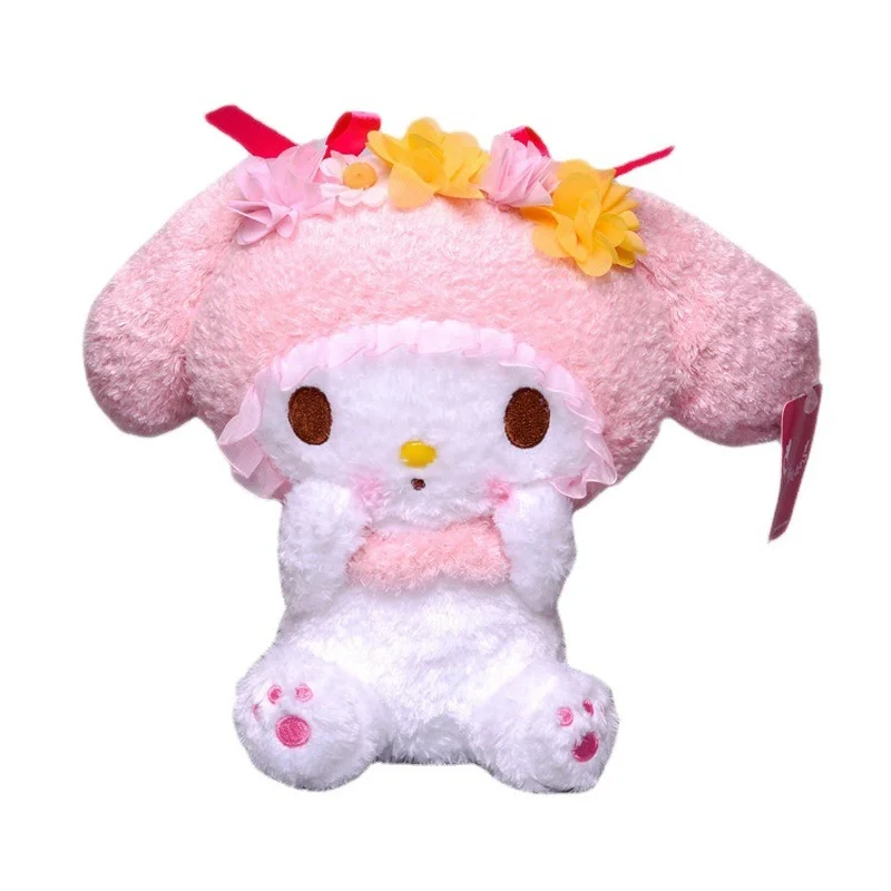 

Kawaii Plush Doll Backpack Pendant Anime Figure Cute Kuromis Cinnamorolls Big Ear Dog Toys Girls Boys Gift