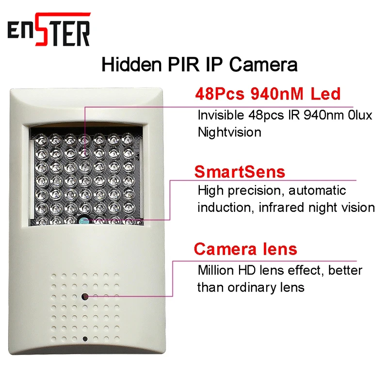 Камера видеонаблюдения ENSTER CAMHI 1080P инфракрасная Onvif Wi-Fi IP аудио с микрофоном
