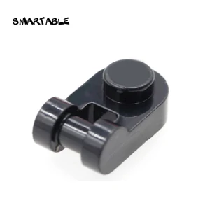 Smartable круглые строительные блоки 1x1 с ручкой с одной стороны MOC, детали для конструктора, игрушки для детей, совместимы с 26047 100 шт.компл.