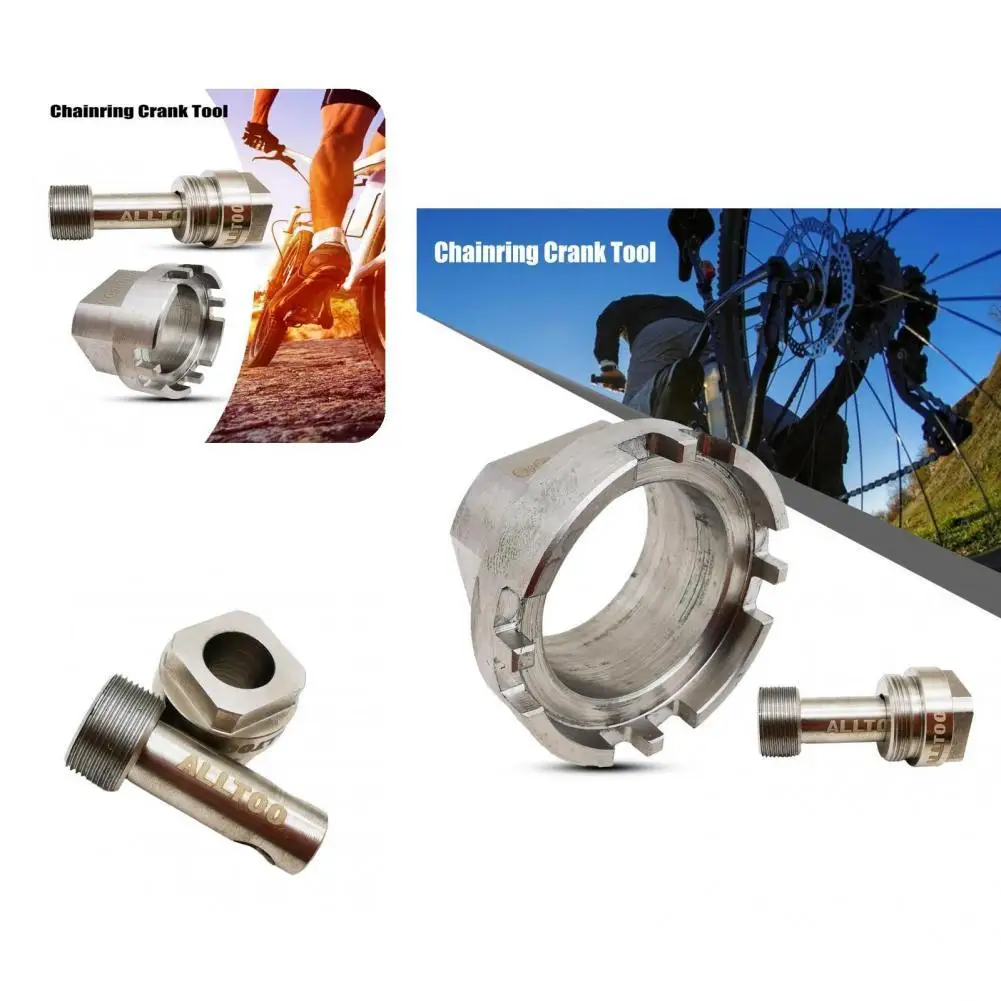

Labor-saving Stainless Steel Corrosion Resistant Chainwheel Crank Remover for Bicycle