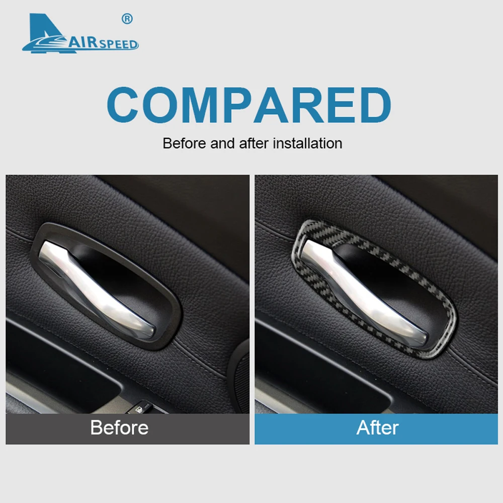 Мягкая внутренняя отделка из углеродного волокна для BMW E60 520i 520d 525i 525d 530i