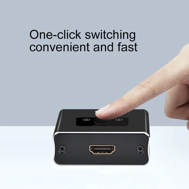 IG-Hdmi сплиттер Hdmi переключатель-Ultra Hd 4K не требуется внешняя мощность 2 порта