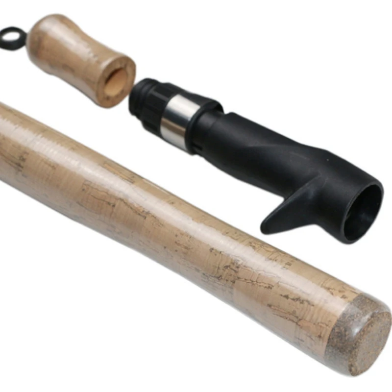 

39.5cm DIY Luya Pole Handle Cork Handle Handle Set Wheel Seat Fishing Line Wheel Seat