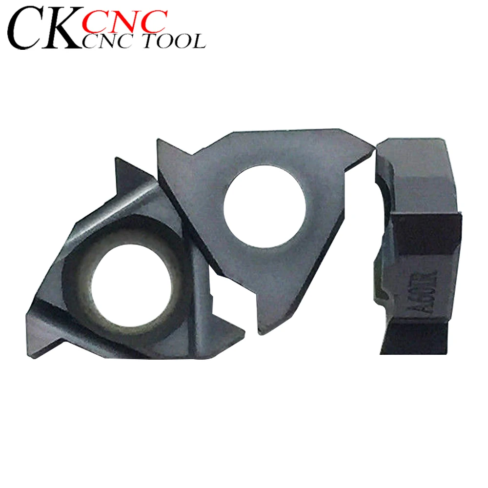 

10pcs 08IR A60 SMX35 Carbide Insert For Threading Turning Tool Boring BAR blade High cost performance