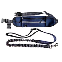 fss hands free puppy running leash pet supplies adjustment belt loop for small and medium dog waist bag running leash