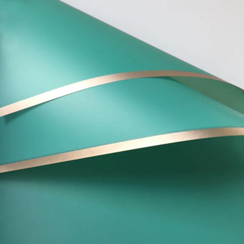 5 шт. Золотая рамка роза цветок оберточная бумага сделай сам корейский стиль пленка желе водостойкая