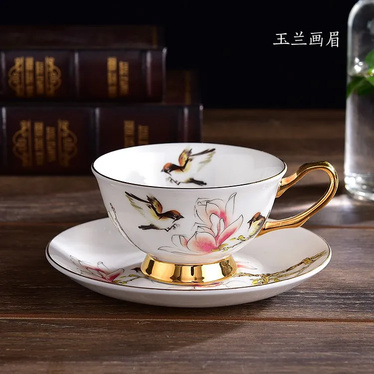 Винтажная чашка ручной росписи китайская Высококачественная кружка из белого