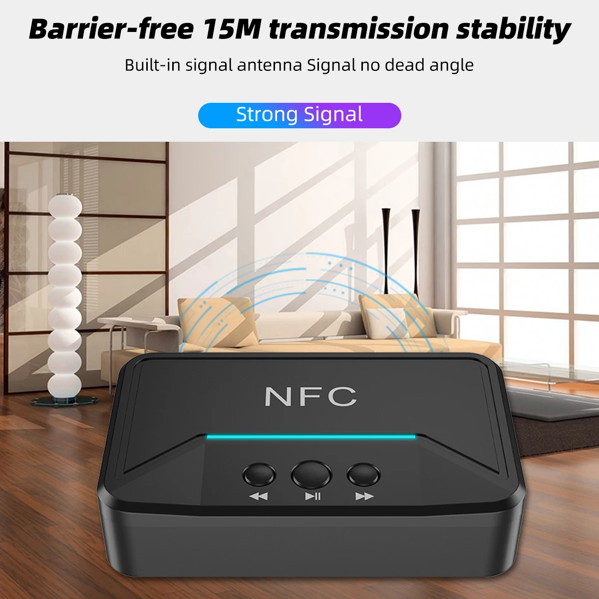 ANMONE Bluetooth приемник 5.0 беспроводной Auido музыка 3 5 мм RCA APTX LL низкая задержка домашняя