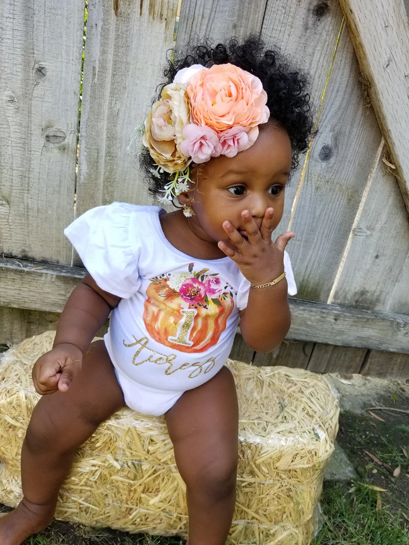 Детская Цветочная корона головная повязка заколка Корона из цветов для девочки