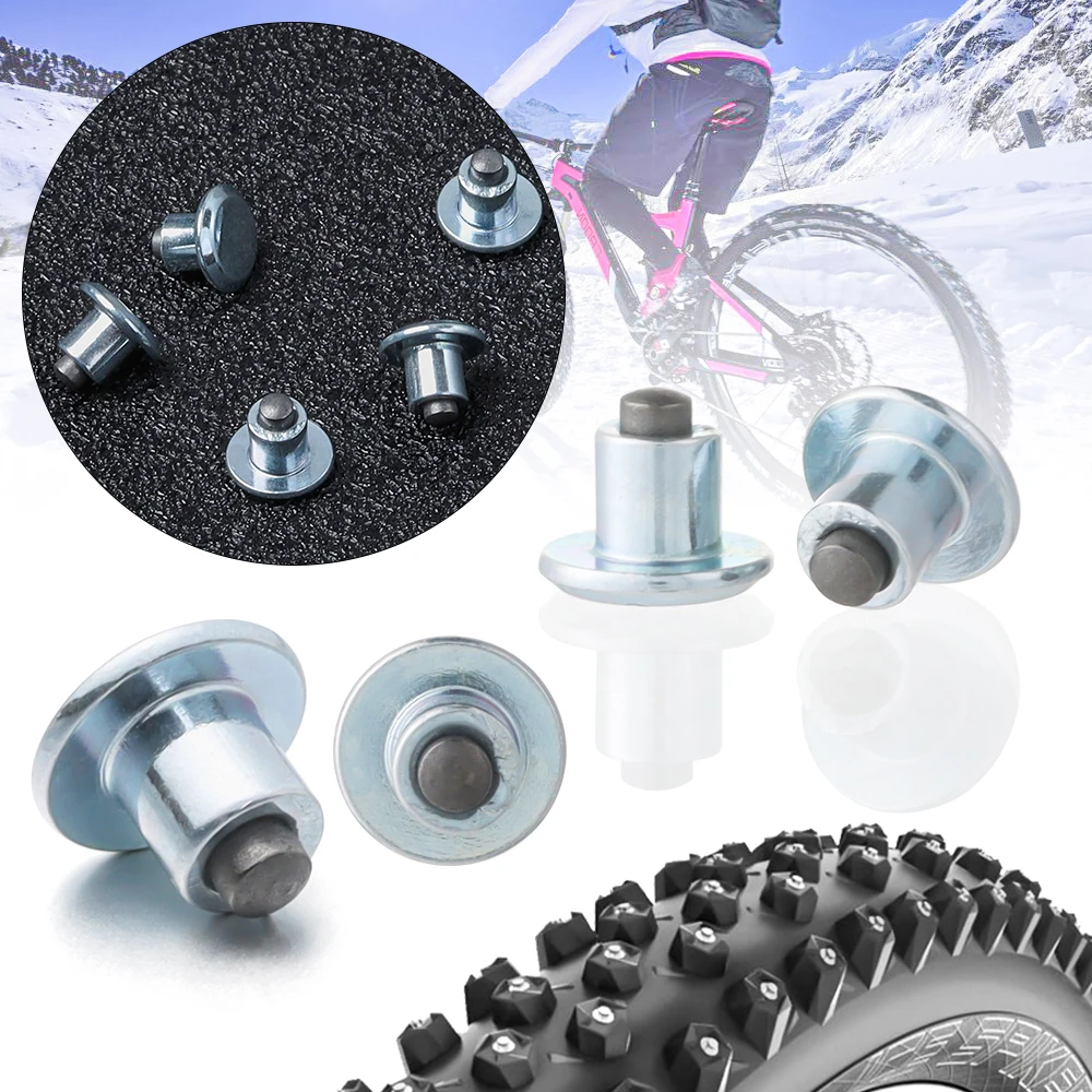 

10Pcs Car Wheel Tire Studs Winter Anti-Slip Stud Motorcycle Bike Universal Snow Spikes Tire Cleats Anti Skid Accessories