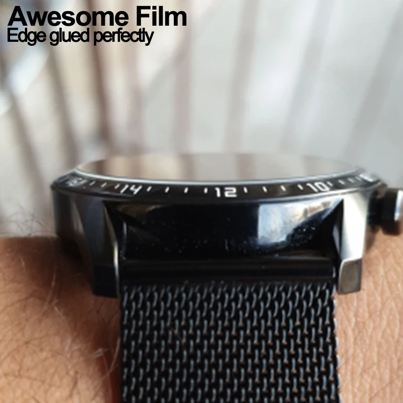 

Screen protector film for Garmin watch Diameter 24mm-46mm Round Tempered Glass cover for Samsung galaxy for Huawei watch series
