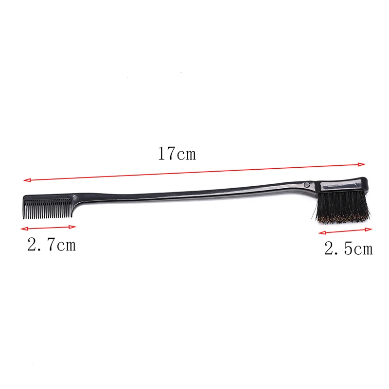 

2019 NEW 3pcs Beauty Double Sided Edge Control Hair Comb Hair Styling Hair brush