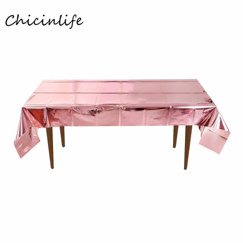 Chicinlife одноразовая скатерть для вечерние на свадьбу день рождения