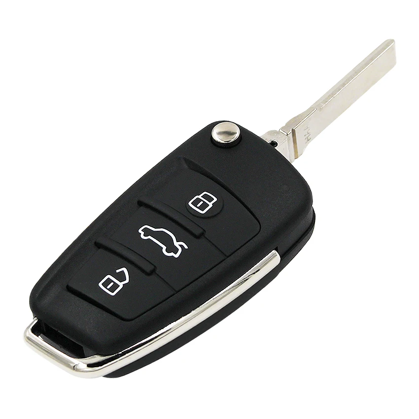 Обновленный 3 кнопочный дистанционный ключ брелок 433 МГц ID48 чип для Audi P/N: 4D0 837 231