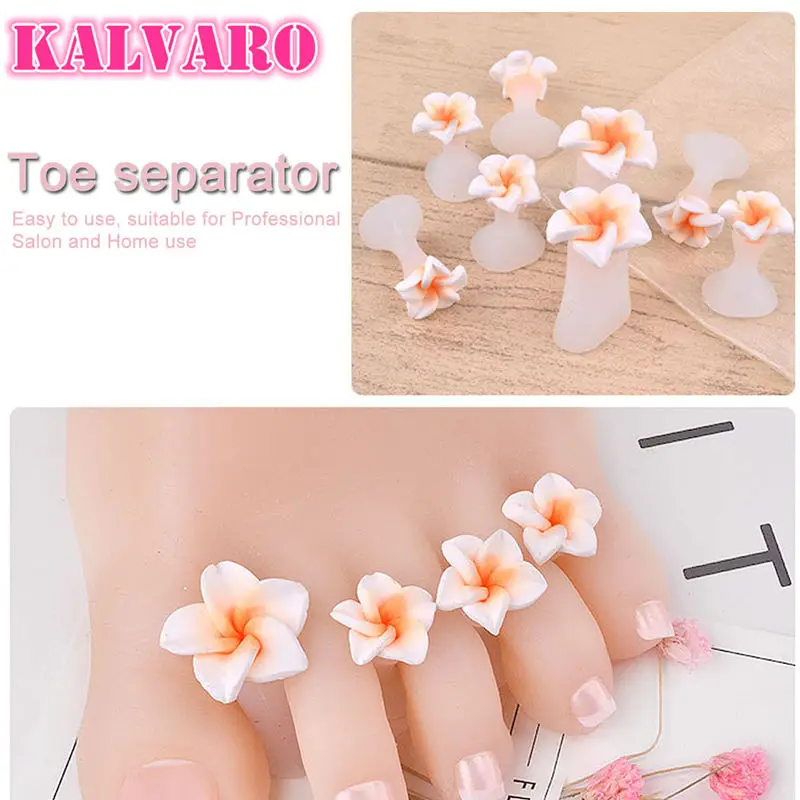 Разделитель для ног из силикагеля 8 шт./компл. защита пальцев маникюра педикюра