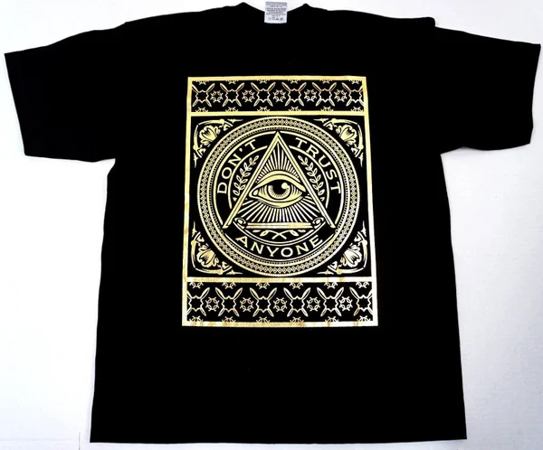 

Illuminati T-shirt Eye Of Providence Foiled Mens
