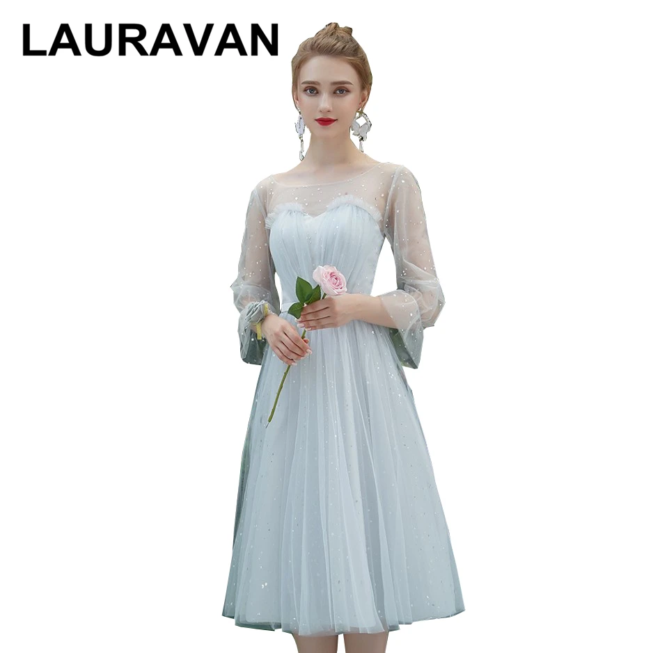 Платье подружки невесты для девочек серое дешевое сексуальное платье с вырезом