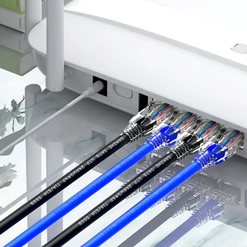 SAMZHE 50 шт прозрачный RJ45 CAT5 CAT5E CAT6 Ethernet сетевой разъем оболочка Натяжной штекер
