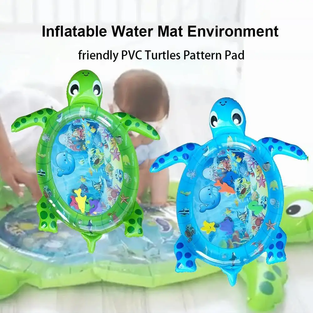 Новинка 2020 креативная детская игрушка в форме морской черепахи надувной коврик