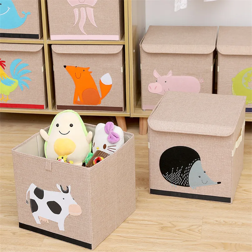 

Washable Folding Storage Box for Clothes Underwear Socks Organizador Kid Toys Storage Boxes Bins Sundries Rangement Organizer