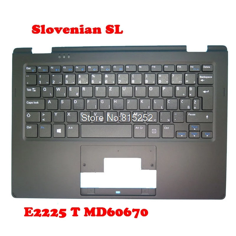 

Упор для рук для ноутбука Словенский/SP // HU/GR/FR/BE/UK/UI/SW/NE клавиатура для MEDION AKOYA E2225 T MD60670 MD60669 MD60738 MD60711 MD60737