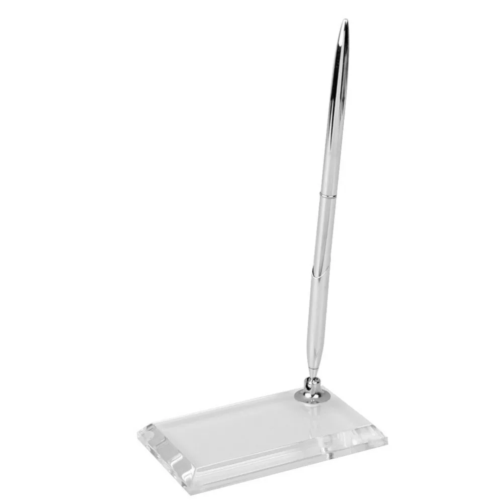 

Rectangular Pen Holder Signing Pen Set for Wedding Bridal Engagement
