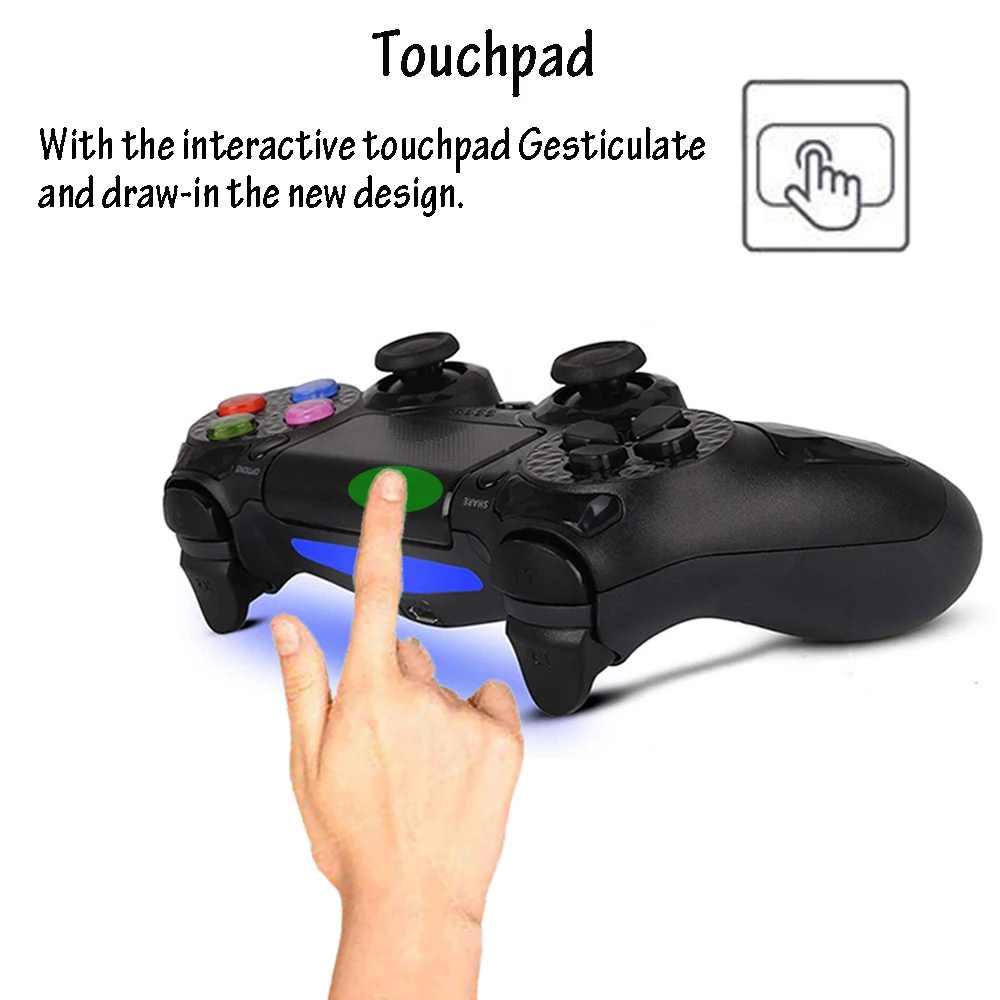 Супер мощный Bluetooth беспроводной контроллер для PS4 PS3 Пульт дистанционного