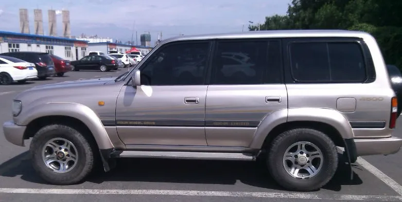 Наклейки на автомобиль для Toyota Land Cruiser FJ80 1995-1997 Внешнее украшение модные наклейки